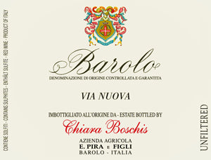 Image for Barolo Via Nuova, Pira/Chiara Boschis 2020
