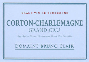 Image for Corton Charlemagne, Domaine Bruno Clair 2022