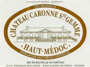 Image for Caronne Sainte Gemme 2010