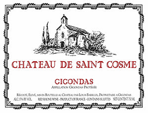 Image for Gigondas, Château de Saint Cosme 1998