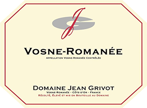 Image for Vosne Romanée, Domaine Jean Grivot 2017