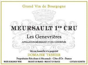 Image for Meursault Genevrières, Domaine Arnaud Tessier 2020