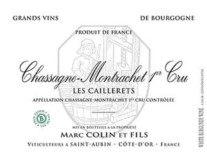Image for Chassagne Montrachet Caillerets, Domaine Marc Colin et Fils 2015