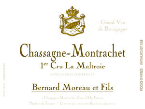 Image for Chassagne Montrachet, Bernard Moreau 2019