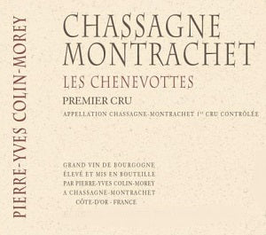 Image for Chassagne Montrachet Chenevottes, Pierre-Yves Colin-Morey 2020