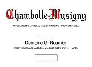Image for Chambolle Musigny, Domaine Georges & Christophe Roumier (2011)