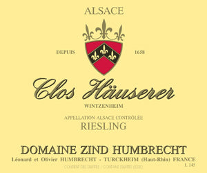 Image for Riesling Hauserer, Domaine Zind-Humbrecht 2023