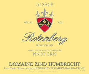 Image for Pinot Gris Rotenberg, Domaine Zind-Humbrecht 2023