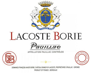 Image for Lacoste Borie 2023