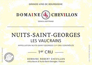Image for Nuits St Georges les Vaucrains, Domaine Robert Chevillon 2019