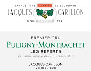 Image for Puligny Referts, Jacques Carillon 2010