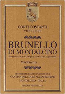 Image for Brunello di Montalcino, Conti Costanti 2010