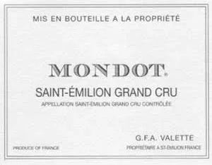 Image for Mondot (2nd Wine of Troplong Mondot) 2020