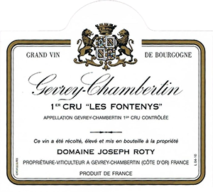 Image for Gevrey Fontenys, Domaine Joseph Roty 2016