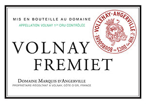 Image for Volnay Les Fremiets, Domaine Marquis d'Angerville 2009