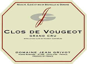 Image for Clos de Vougeot, Domaine Jean Grivot 2009