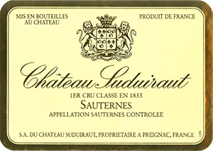 Image for Suduiraut 2001