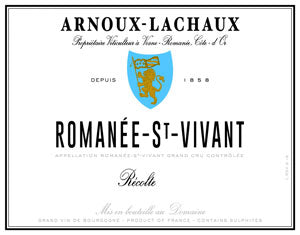 Image for Romanée Saint Vivant, Domaine Arnoux / Arnoux-Lachaux (1995)