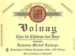 Image for Volnay Clos du Château des Ducs, Domaine Michel Lafarge 2009