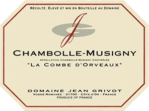Image for Chambolle Combe d'Orveau, Domaine Jean Grivot 2015