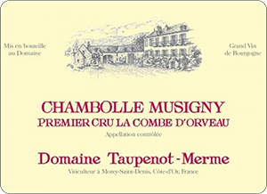 Image for Chambolle Combe d'Orveau, Domaine Taupenot-Merme 2018