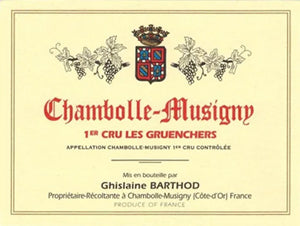 Image for Chambolle Musigny Les Gruenchers, Domaine Ghislaine Barthod 2010