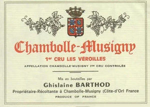 Image for Chambolle Musigny Les Veroilles, Domaine Ghislaine Barthod 2010