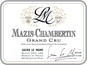 Image for Mazis Chambertin, Lucien Le Moine (2010)
