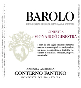 Image for Barolo Sori Ginestra, Conterno Fantino (2017)