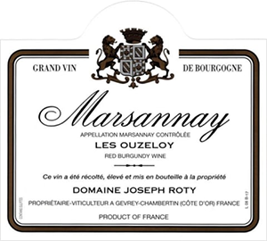 Image for Marsannay Ouzeloy, Domaine Joseph Roty 2018