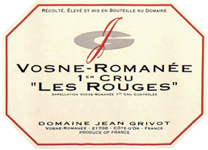 Image for Vosne Romanee Les Rouges, Domaine Jean Grivot 2009