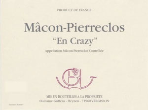 Image for Macon Pierreclos En Crazy, Domaine Guffens-Heynen 2022