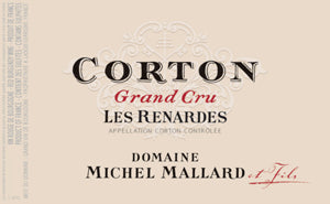 Image for Corton Renardes, Domaine Michel Mallard (2020)