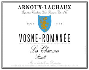 Image for Vosne Romanée Les Chaumes, Domaine Arnoux / Arnoux-Lachaux 2015