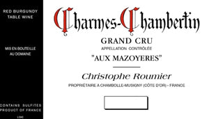 Image for Charmes Chambertin Les Mazoyeres, Domaine Georges & Christophe Roumier 2022