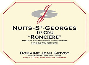 Image for Nuits St Georges Les Roncières, Domaine Jean Grivot 2009