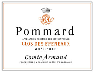 Image for Pommard Clos des Epeneaux, Domaine Comte Armand 2009