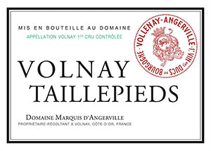 Image for Volnay Taillepieds, Domaine Marquis d'Angerville 2009