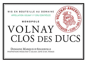Image for Volnay Clos des Ducs, Domaine Marquis d'Angerville 2023