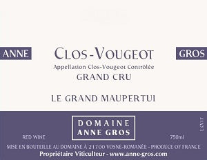 Image for Clos de Vougeot Grand Maupertui, Anne Gros (2010)