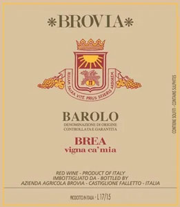 Image for Barolo Brea Vigna Cà Mia, Brovia 2017