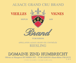 Image for Riesling Brand VV, Domaine Zind-Humbrecht 2007