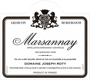 Image for Marsannay, Domaine Joseph Roty 2020