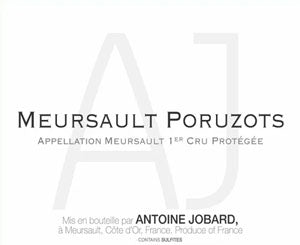 Image for Meursault Poruzots, Francois et Antoine Jobard 2019