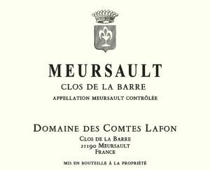 Image for Meursault Clos de la Barre, Domaine des Comtes Lafon 2014