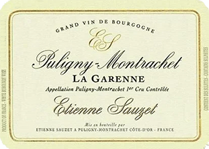 Image for Puligny Montrachet Garenne, Etienne Sauzet 2023