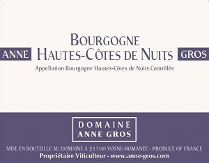 Image for Bourgogne Hautes Côtes de Nuits Rouge, Anne Gros 2022