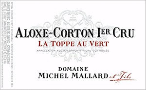 Image for Aloxe Corton Toppe Au Vert, Domaine Michel Mallard (2021)