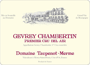 Image for Gevrey Bel Air, Domaine Taupenot-Merme 2019