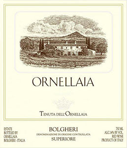 Image for Ornellaia, Tenuta dell'Ornellaia 2014